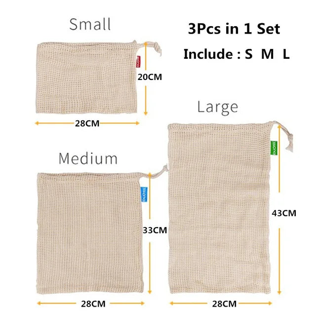 Reusable Mesh Produce Bags