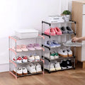 Space-Saving Multi-Layer Shoe Rack for Efficient Storage