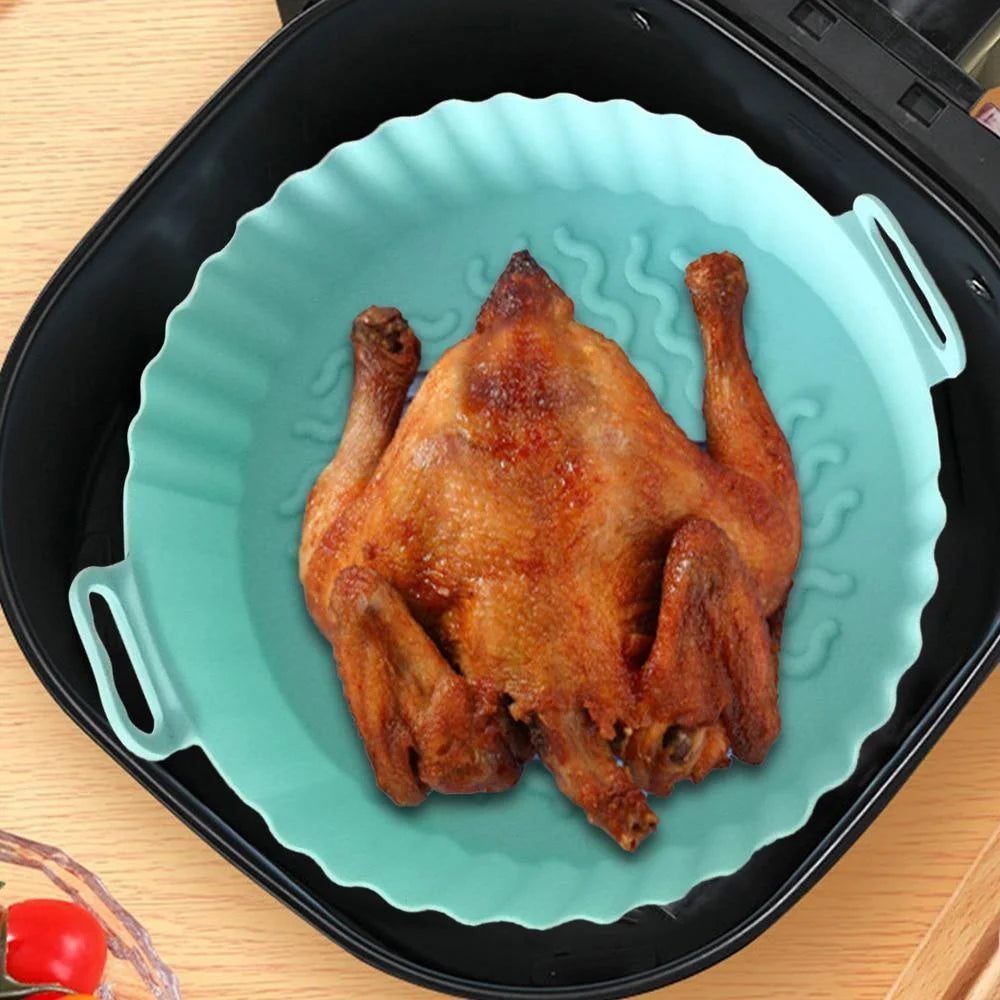 Reusable Silicone Air Fryer Liners for Kitchen