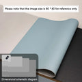 Large Leather Desk Mouse Pad