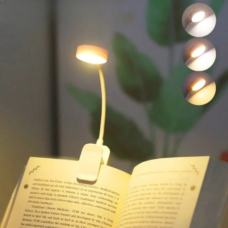 Clip-On LED Desk Book Light