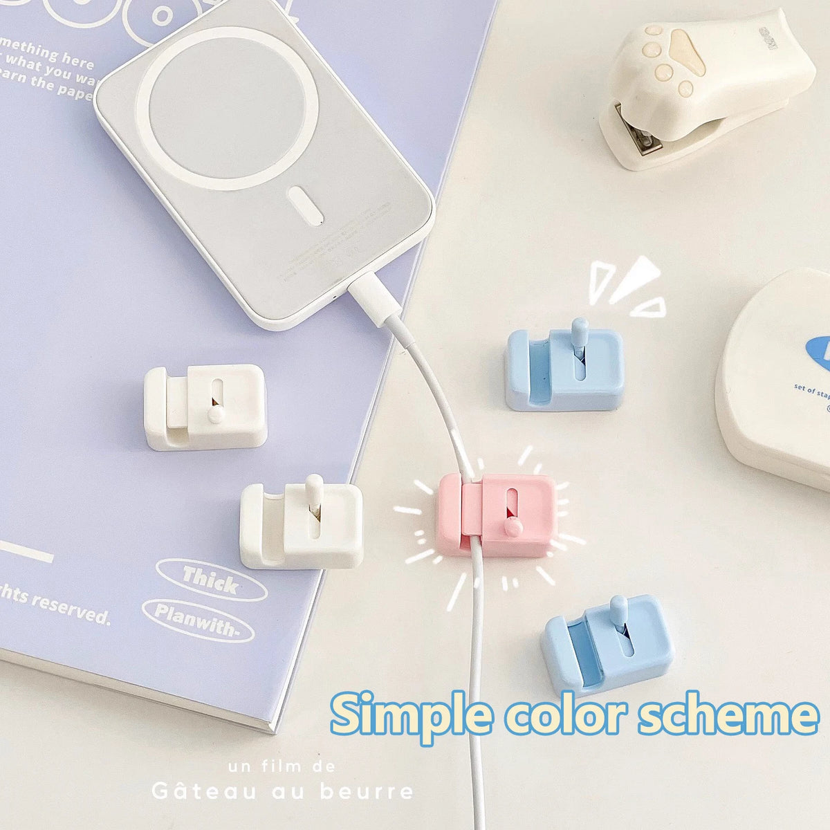 Desk Cable Management Clips