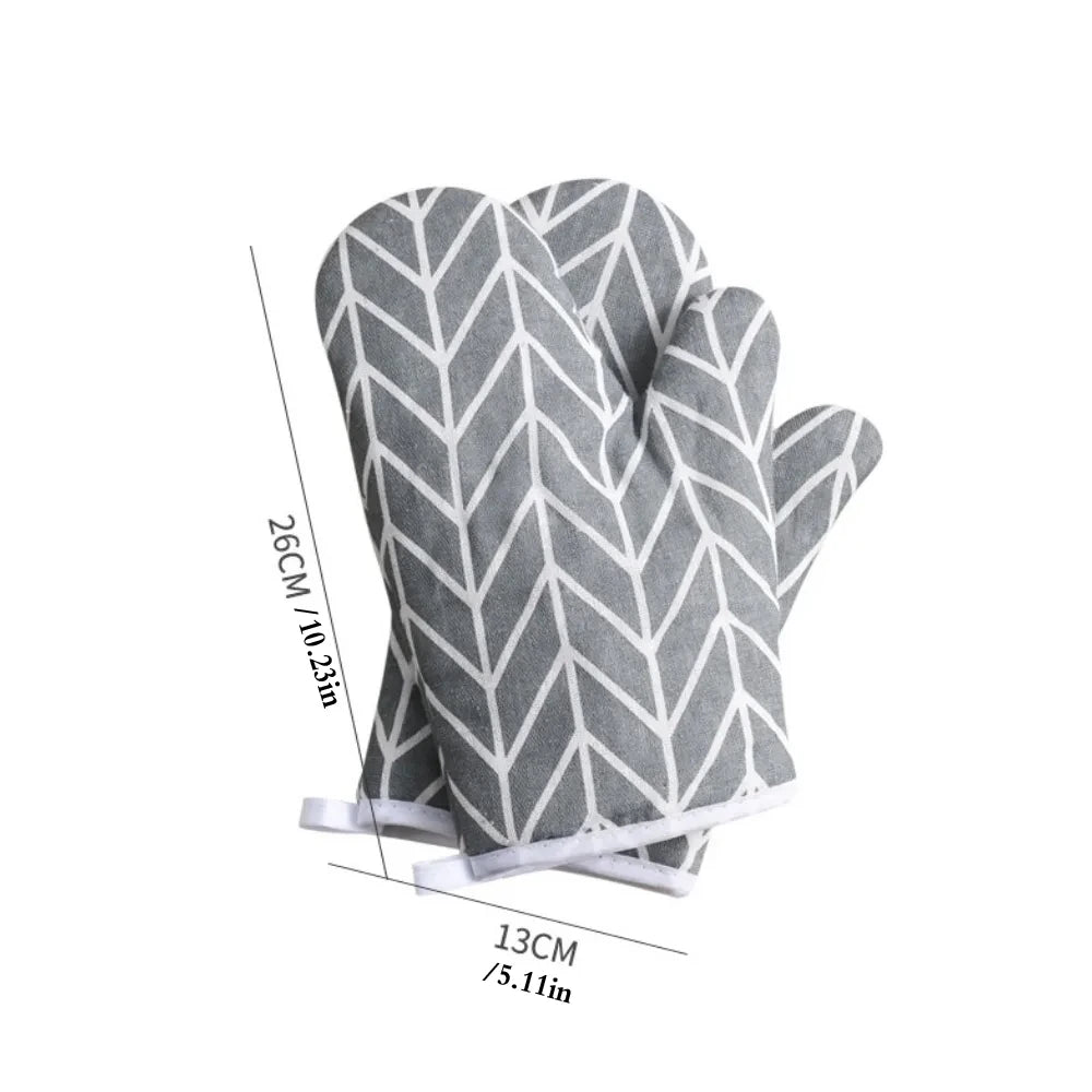 Heat-Resistant Oven Mitts