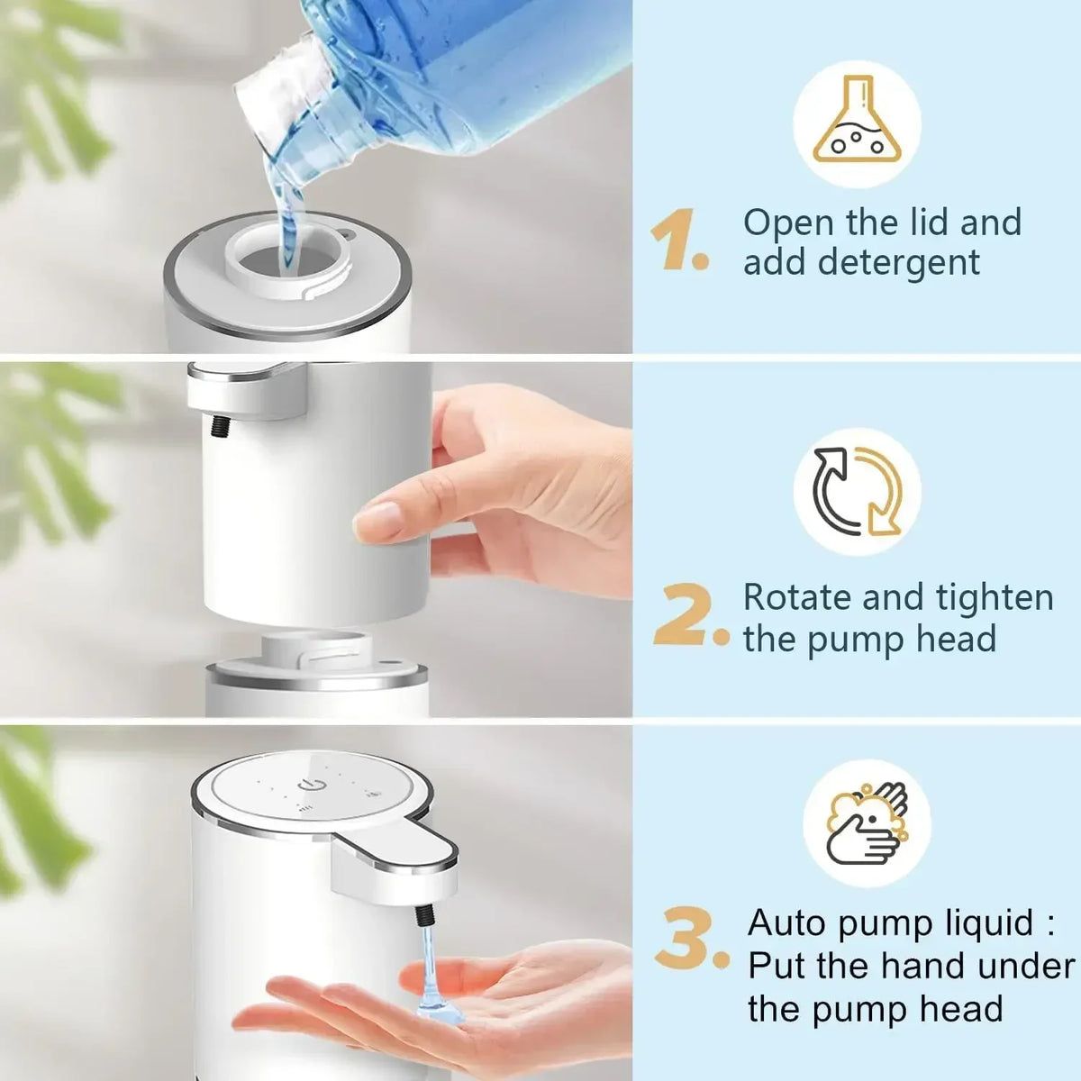 Touchless Automatic Soap Dispenser