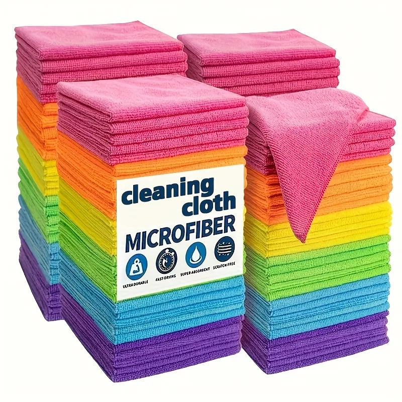 Reusable Microfiber Cleaning Cloths