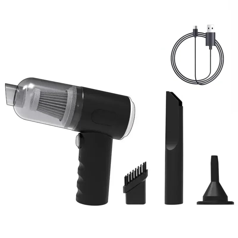 9000Pa Wireless Car Vacuum Cleaner with USB Charging
