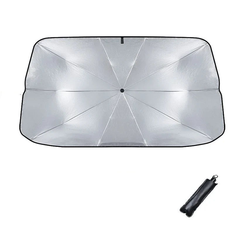 Retractable Windshield Sun Shade