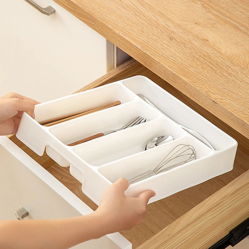 Adjustable Drawer Organizer Tray