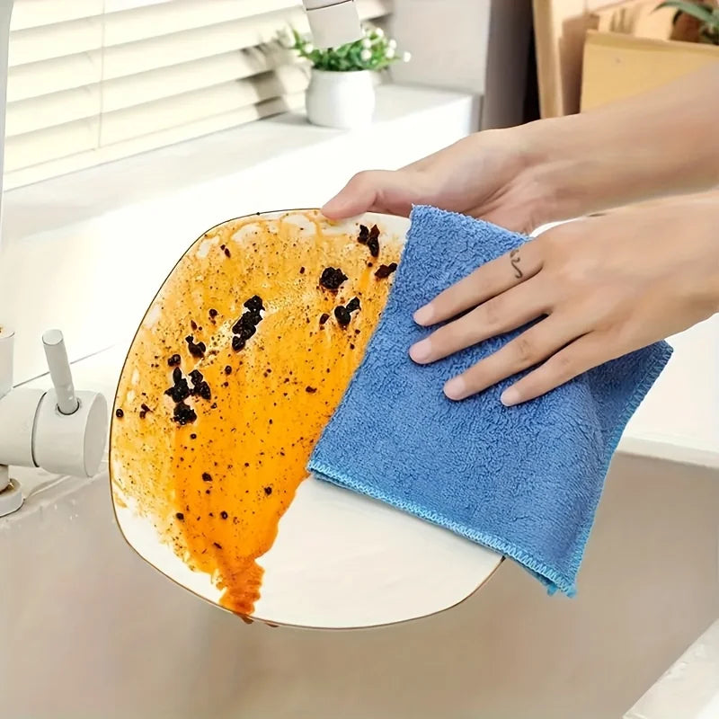 Reusable Microfiber Cleaning Cloths