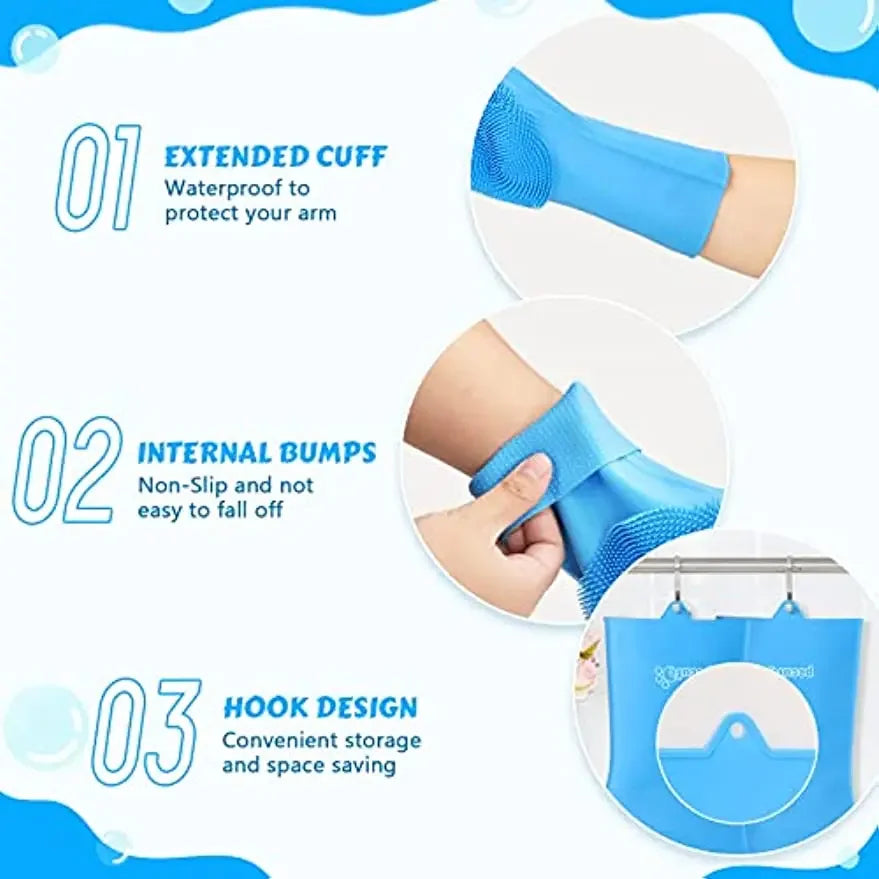 Pet Grooming Bath Gloves