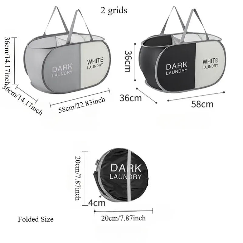 Foldable Laundry Basket Hamper