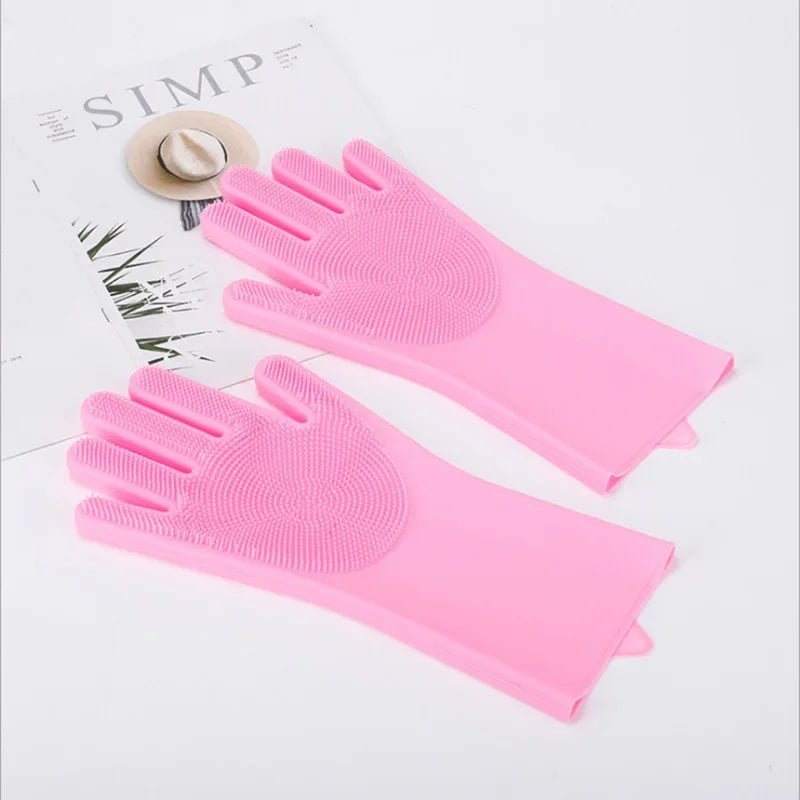 Pet Grooming Bath Gloves