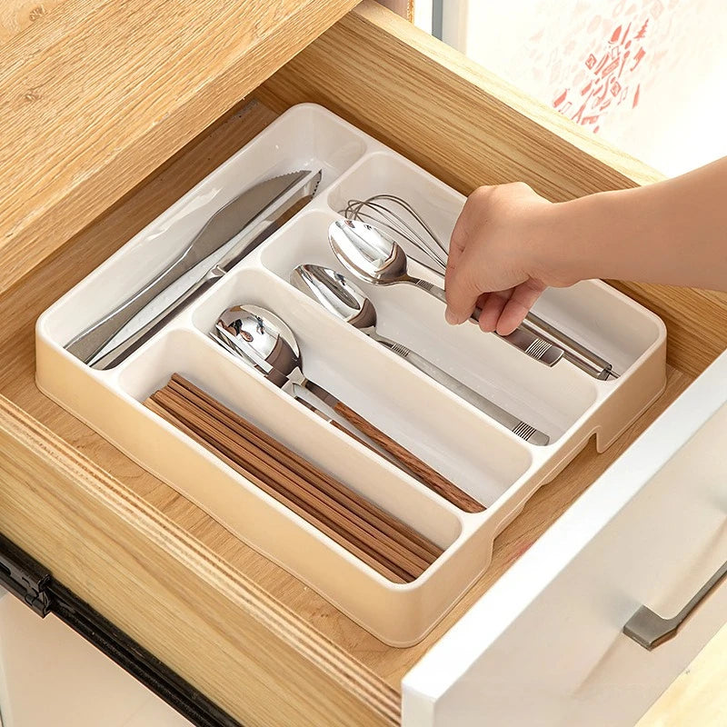Adjustable Drawer Organizer Tray