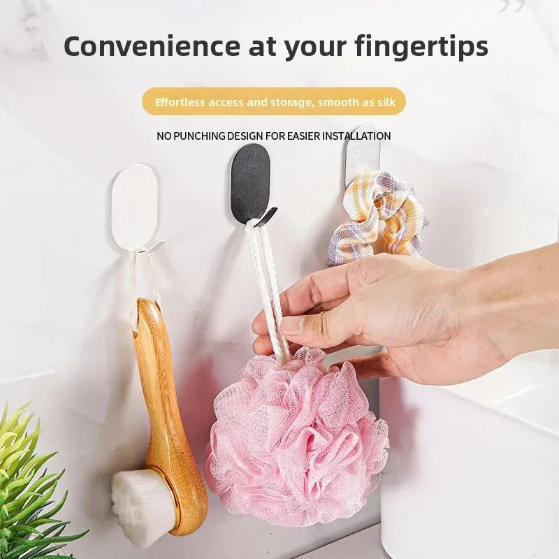 Heavy-Duty Adhesive Wall Hooks