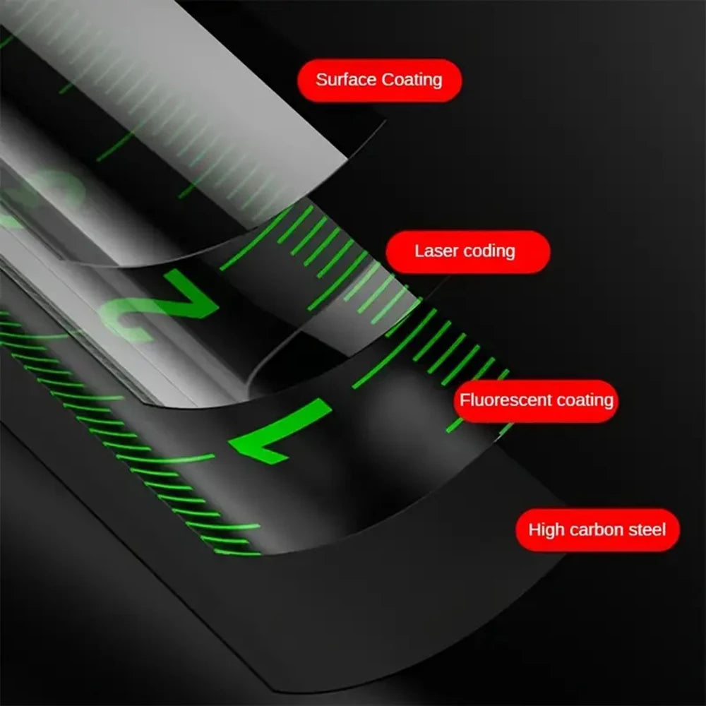 Fluorescent Tape Measure