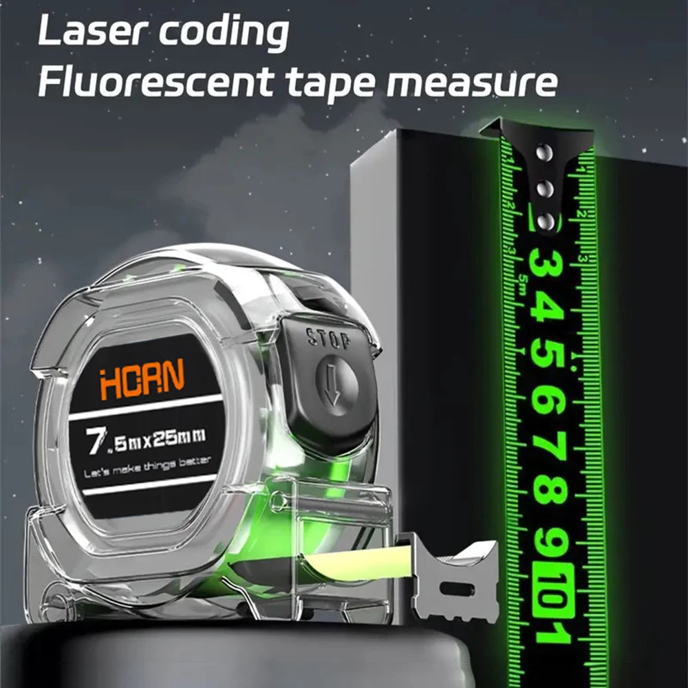 Fluorescent Tape Measure