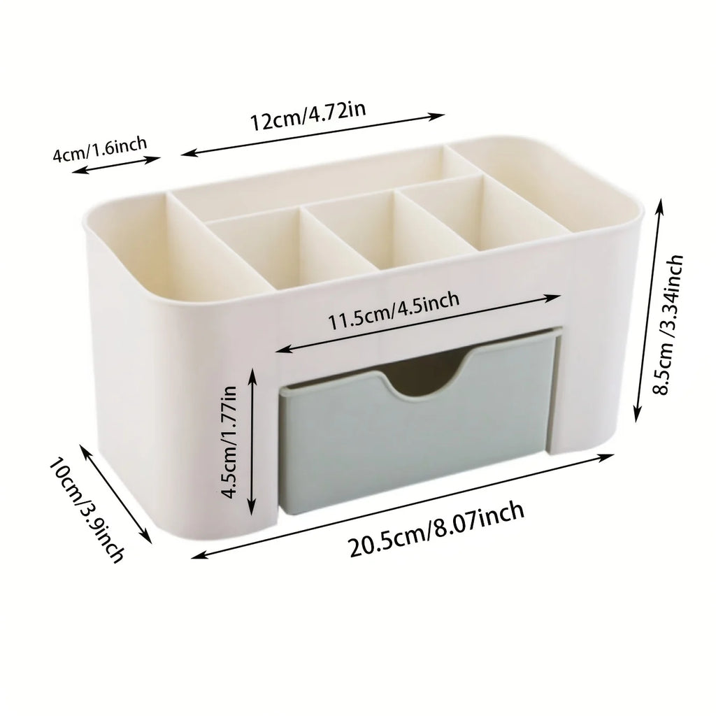 Desktop Makeup Organizer with Drawer
