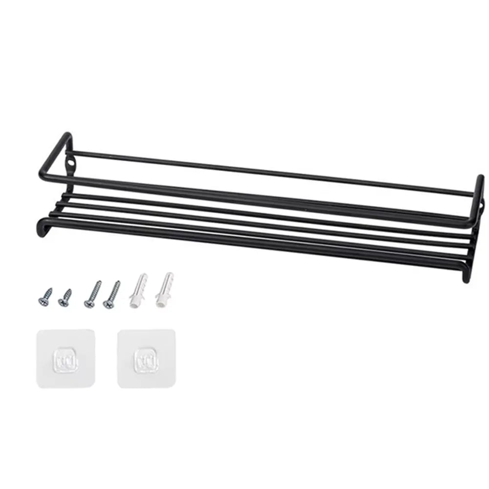Wall-Mount Spice Rack Organizer