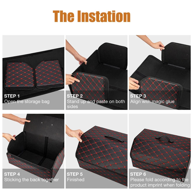 Foldable Car Trunk Organizer