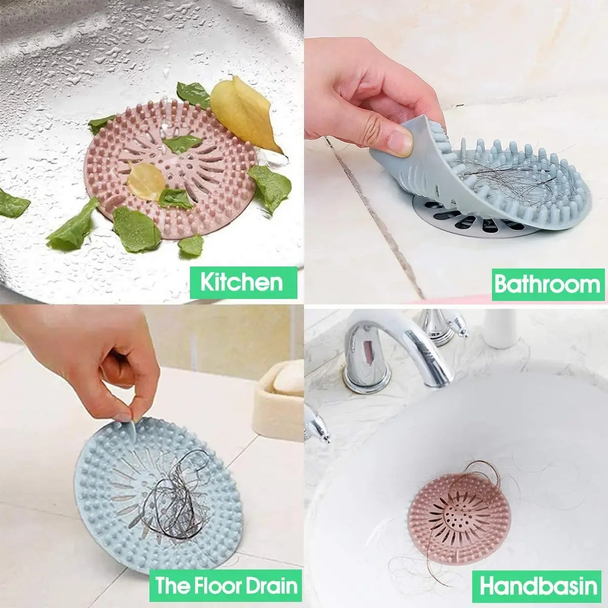 Silicone Drain Hair Catcher