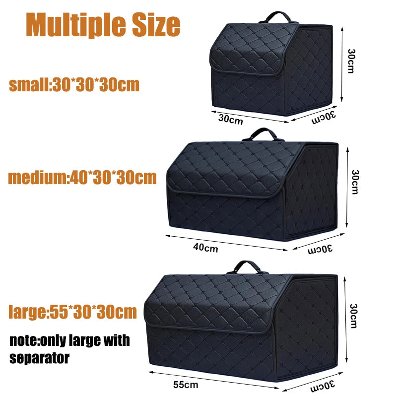 Foldable Car Trunk Organizer