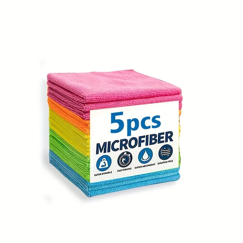Reusable Microfiber Cleaning Cloths