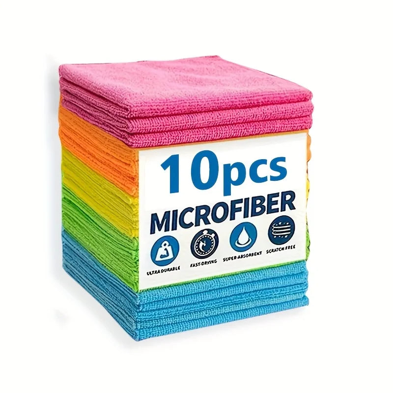 Reusable Microfiber Cleaning Cloths