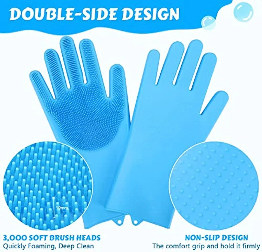 Pet Grooming Bath Gloves
