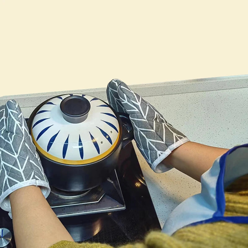 Heat-Resistant Oven Mitts