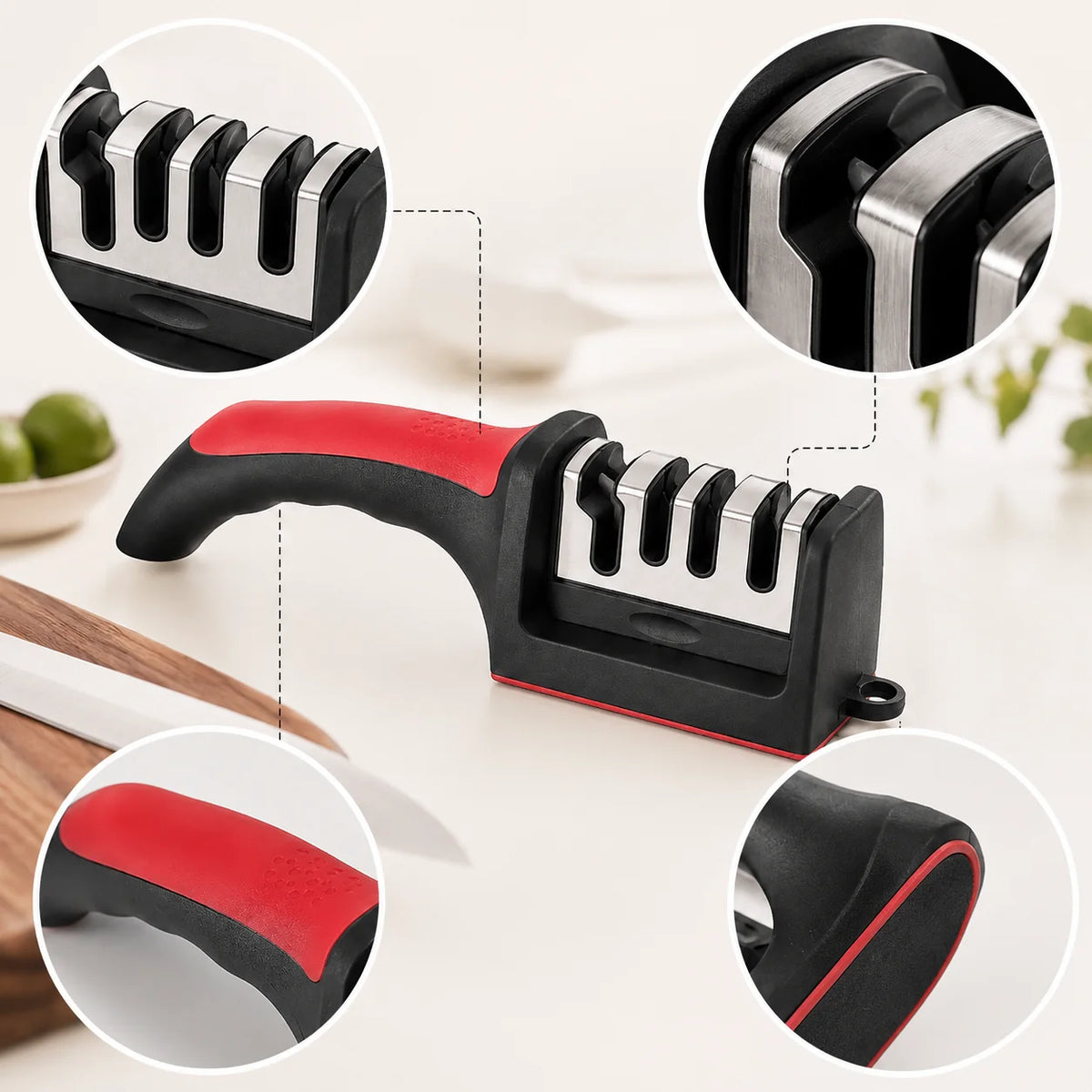 4-Stage Knife Sharpener