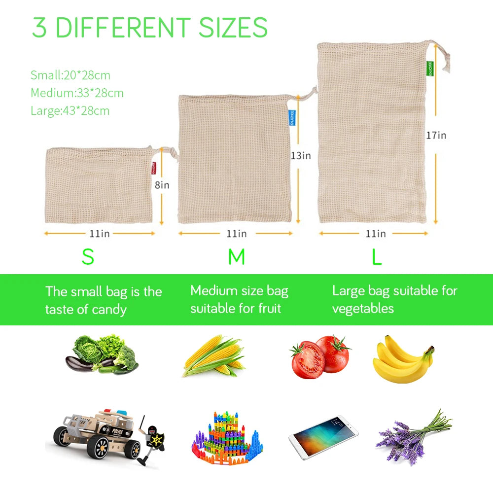 Reusable Mesh Produce Bags