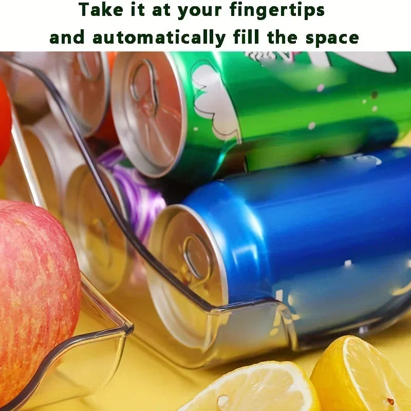 Fridge Soda Can Organizer Dispenser