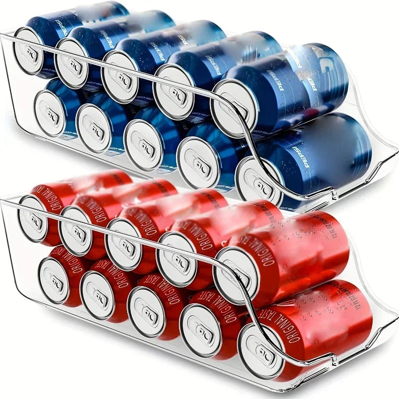 Fridge Soda Can Organizer Dispenser