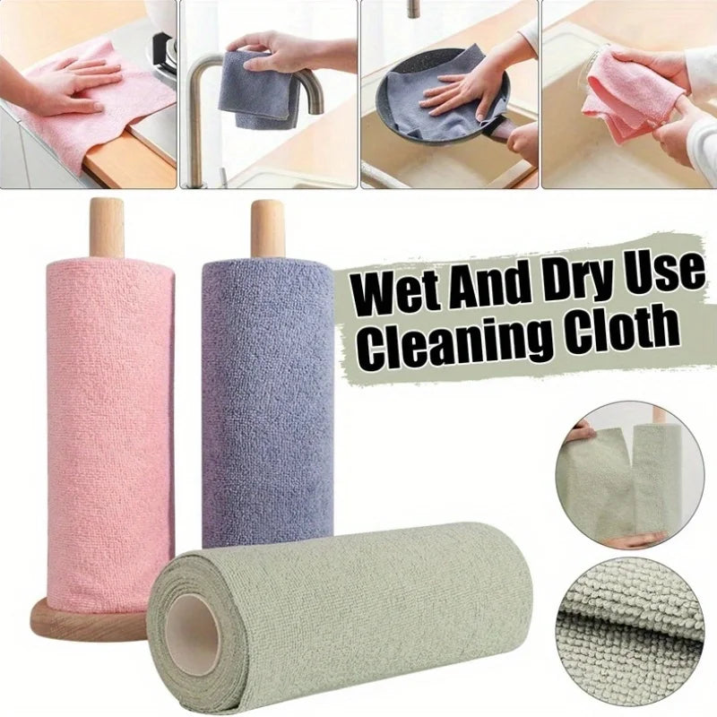 Reusable Microfiber Cleaning Roll