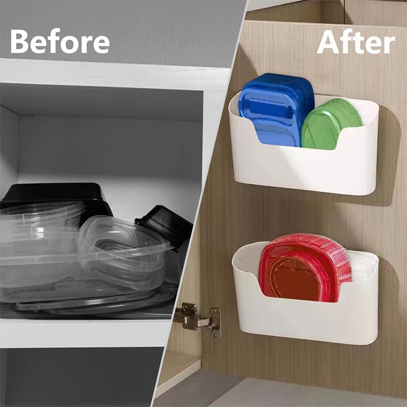 Under-Sink Adhesive Storage Rack
