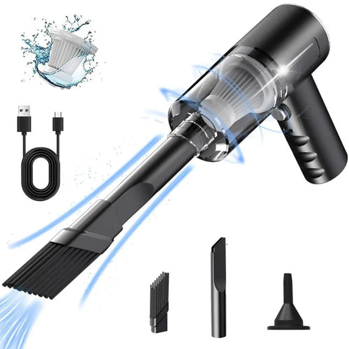 9000Pa Wireless Car Vacuum Cleaner with USB Charging