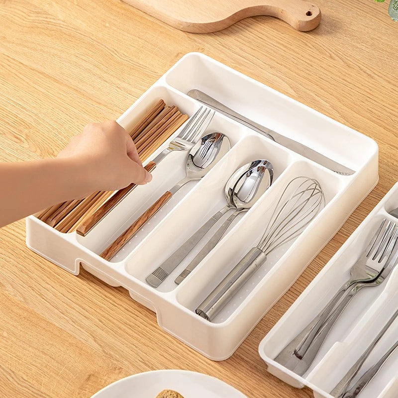 Adjustable Drawer Organizer Tray