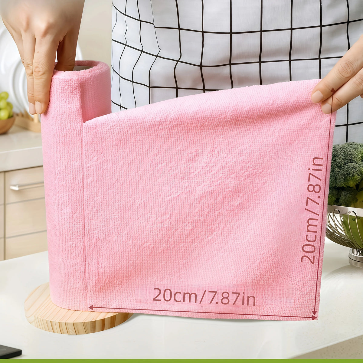 Reusable Microfiber Cleaning Roll