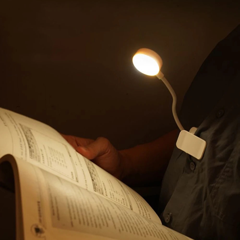 Clip-On LED Desk Book Light