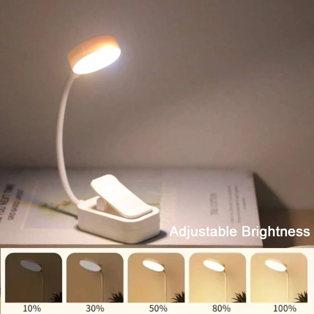 Clip-On LED Desk Book Light