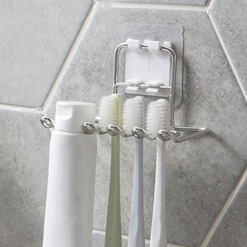 Wall-Mounted Toothbrush Holder