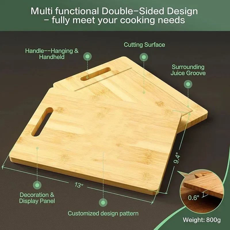 Bamboo Cutting Board Set