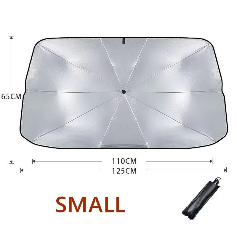 Retractable Windshield Sun Shade