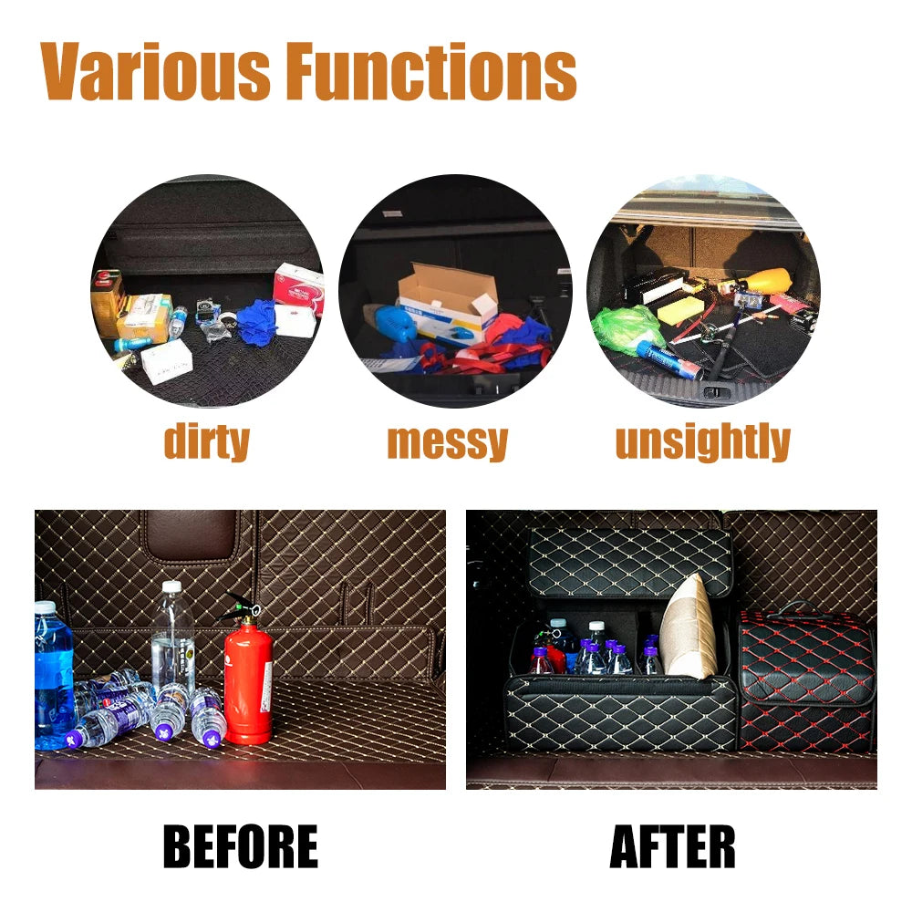 Foldable Car Trunk Organizer