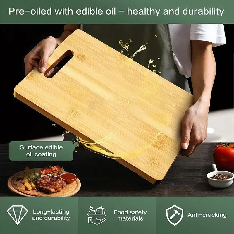 Bamboo Cutting Board Set