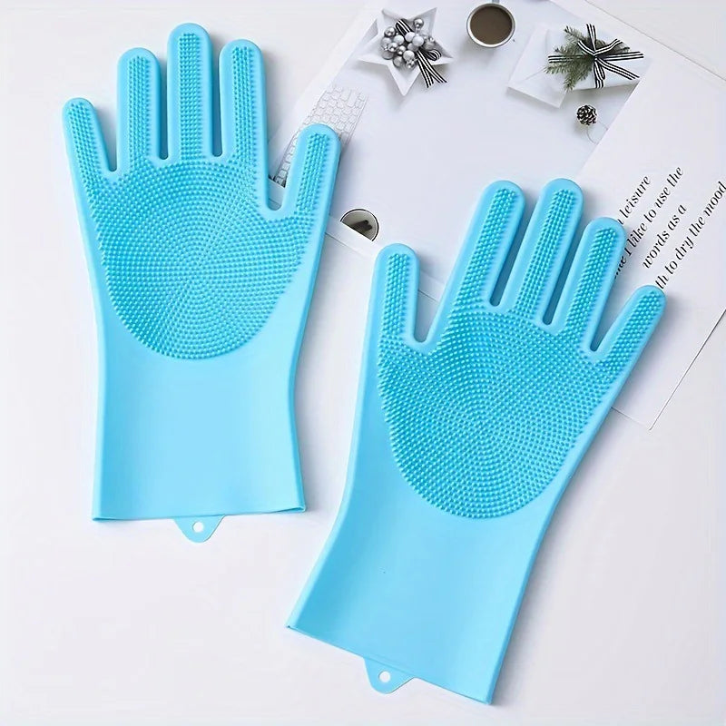 Pet Grooming Bath Gloves
